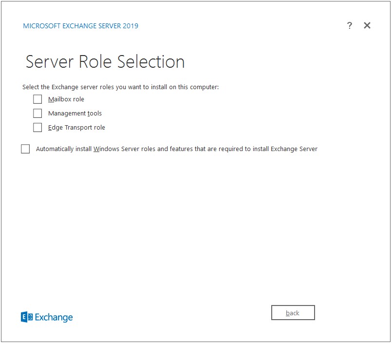 exchange server 2019 kurulumu