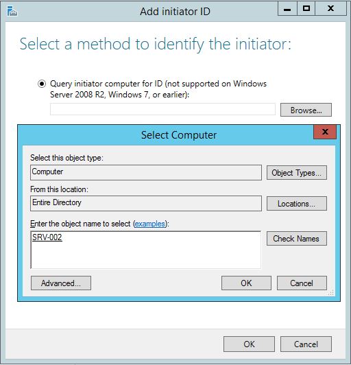 iscsi yapılandırma
