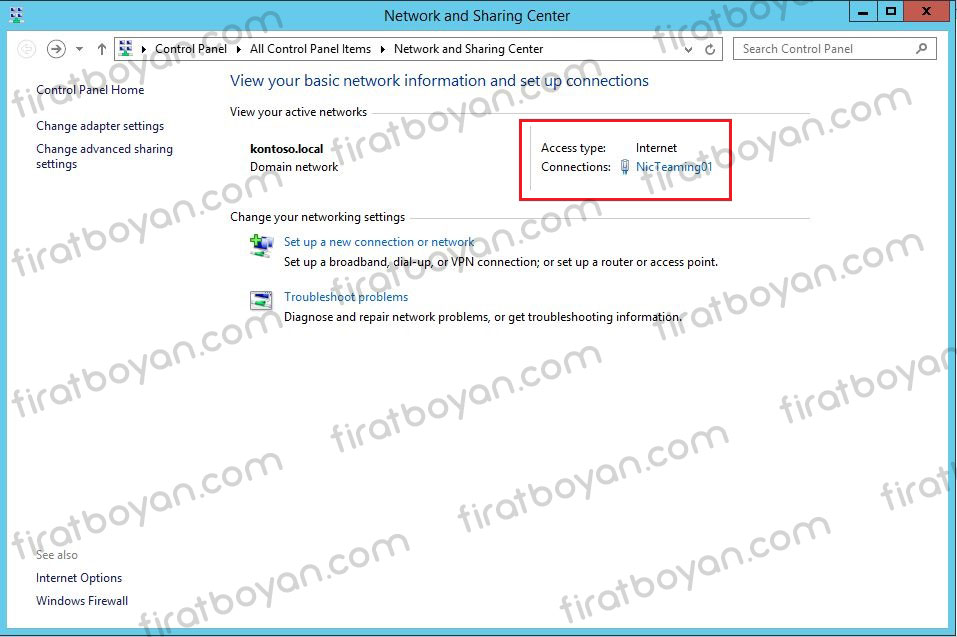 Server 2012 NIC Teaming