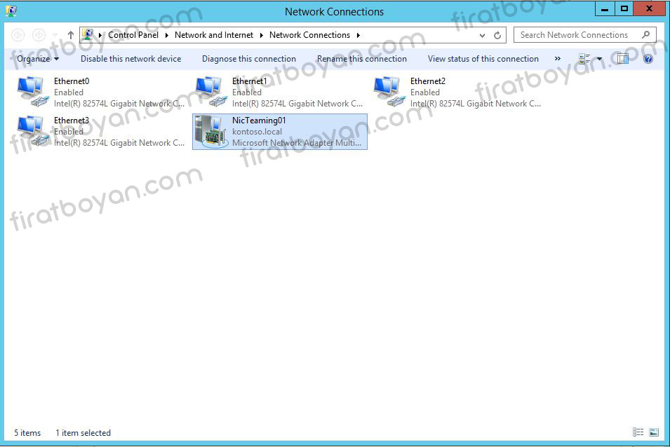 Server 2012 NIC Teaming