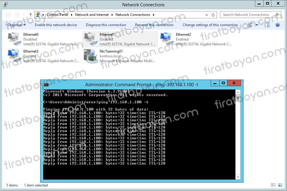 Server 2012 NIC Teaming