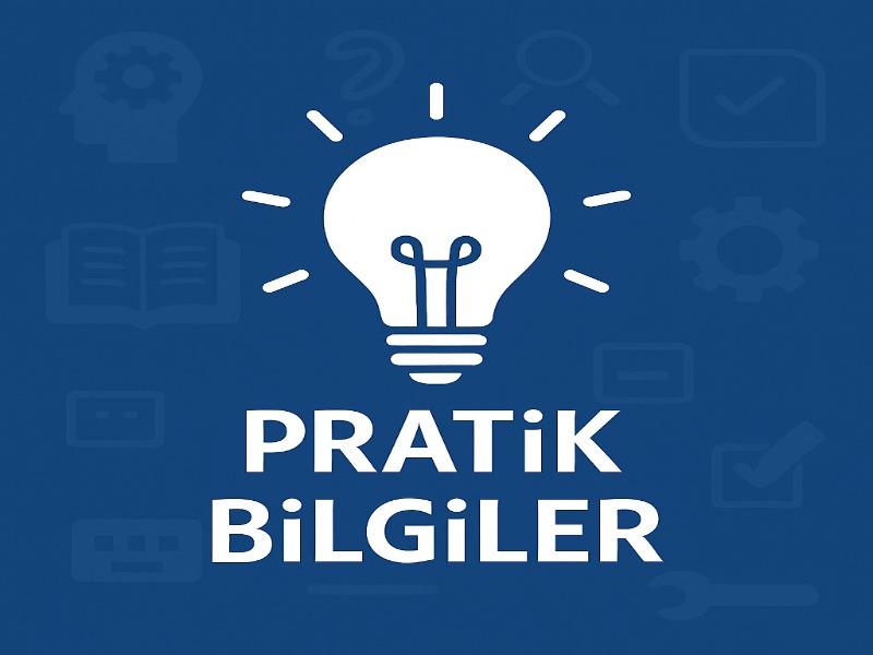 Bu makale kategorisinde teknolojiye dair pratik ipuçları, kullanım kolaylıkları ve çeşitli makale içerikleri bulacaksınız.