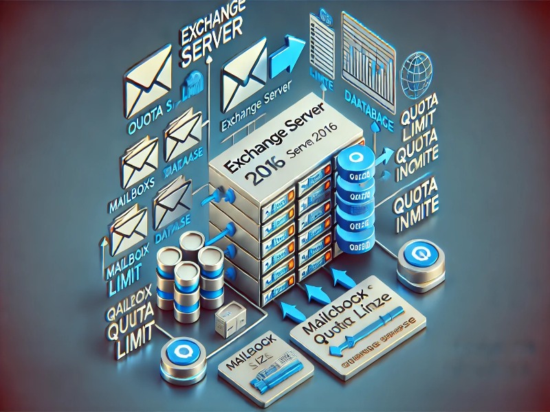 Exchange Server 2016'da User Mailbox Boyutu Yapılandırması