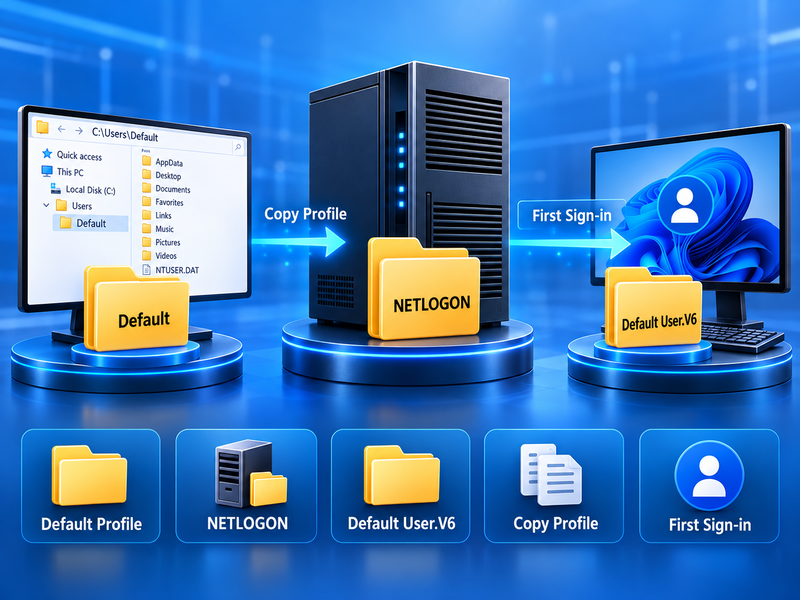 Domain Default Profile (Etki Alanı Varsayılan Profil) Yapılandırması