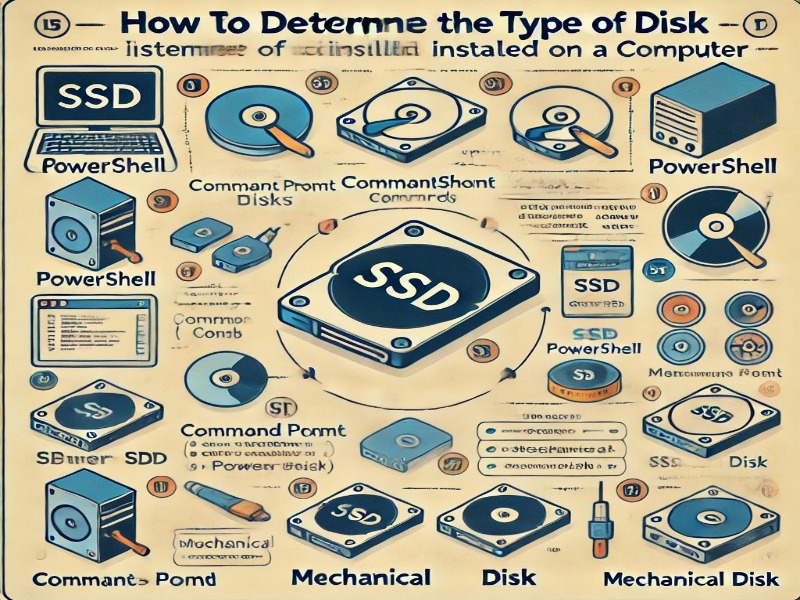 PowerShell ile Bilgisayardaki Disk Türünü Öğrenme Yöntemi