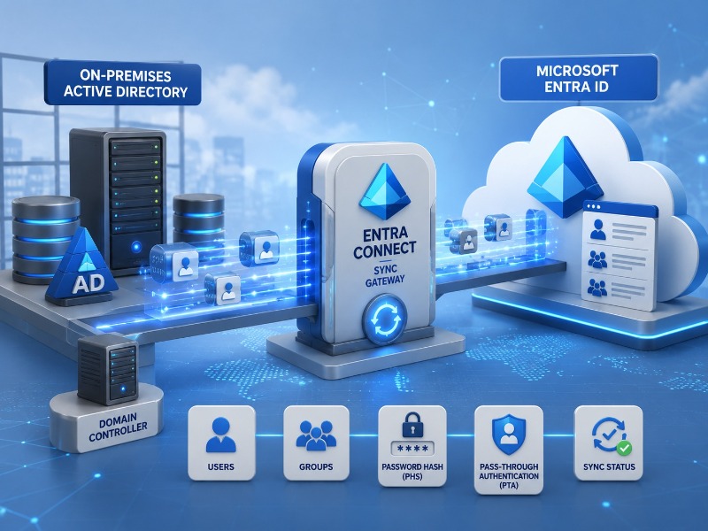 Microsoft Entra ID Connect Kurulumu – Bölüm 1: Temel Yükleme ve Hazırlık