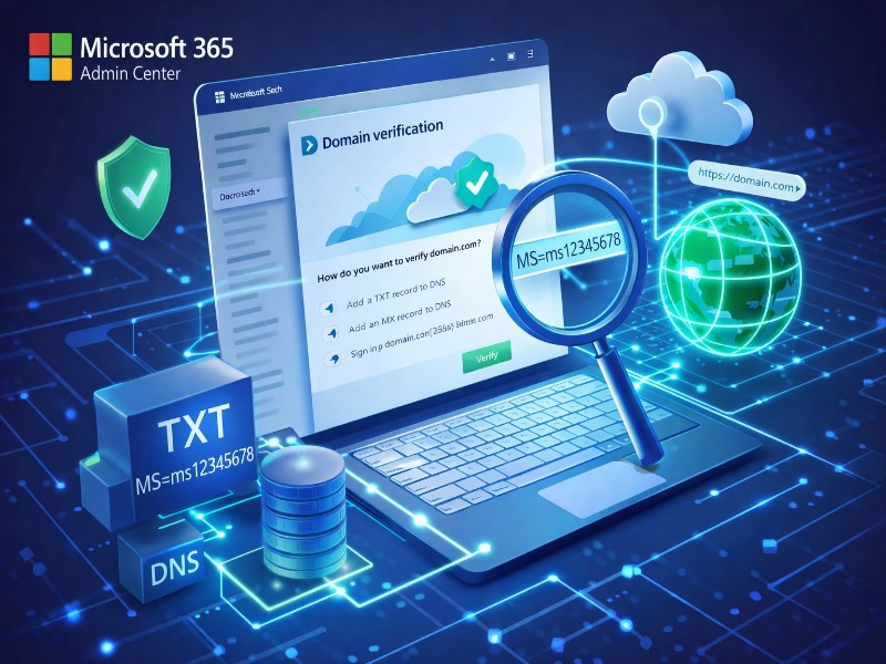 Microsoft 365’te Domain Ekleme ve Doğrulama Süreci