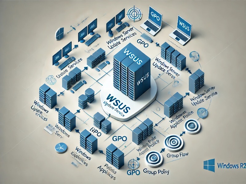 Windows Server 2012 R2'de Windows Update Services (WSUS) GPO Yapılandırma