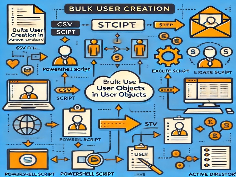 PowerShell ile Active Directory'de Toplu Kullanıcı Oluşturma