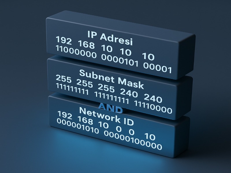 Bitwise AND ile Network ID Hesaplama Nasıl Yapılır?