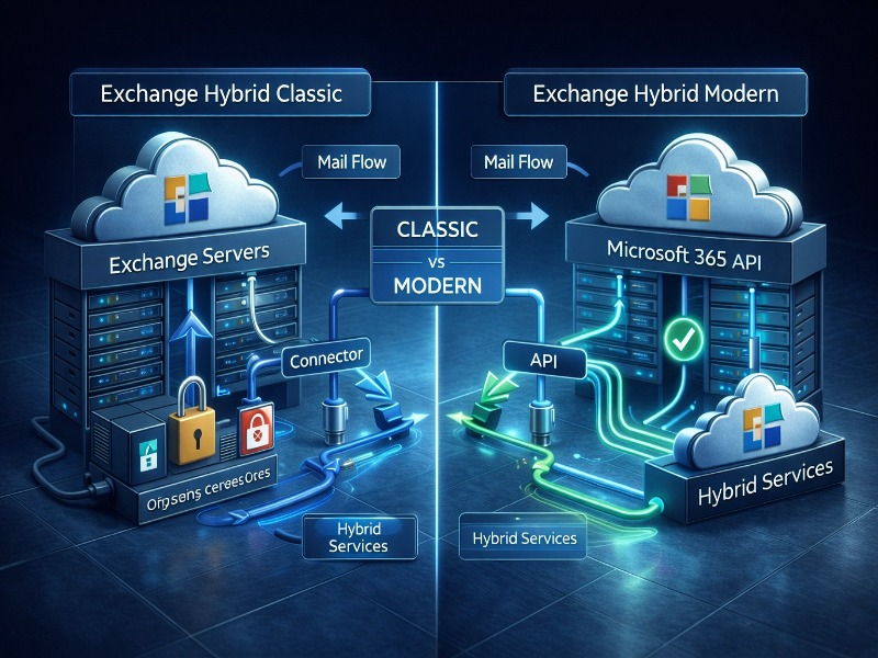 Classic ve Modern Exchange Hybrid Yapılarının Farkları
