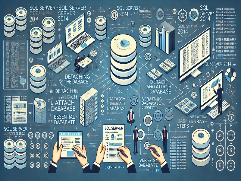 SQL Server 2014'te Komut Satırı ile Detach ve Attach İşlemlerinin Uygulamalı Anlatımı
