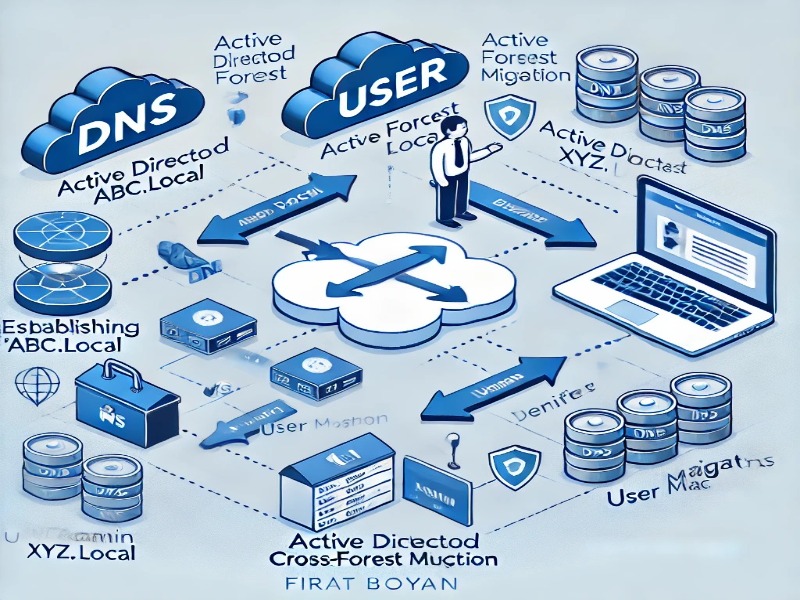 Active Directory Cross Forest Migration Bölüm-1: DNS Conditional Forwarders Yapılandırma