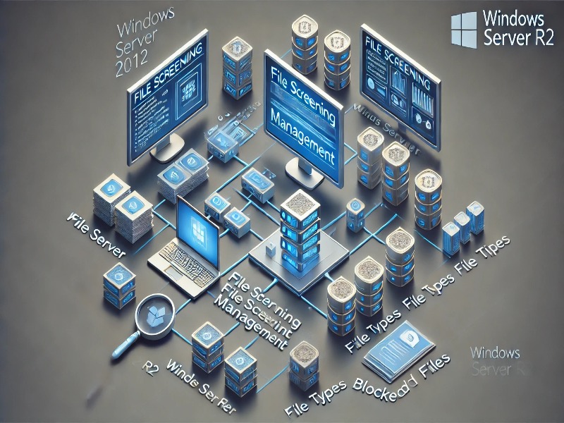 Windows Server 2012 R2'de File Server File Screening Management