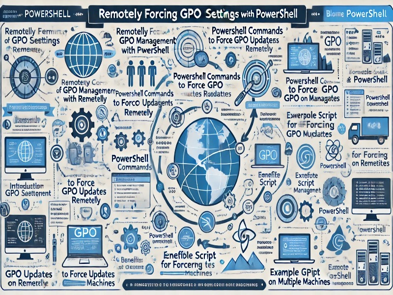 PowerShell ile GPO Ayarlarının Uzaktan Force Edilmesi