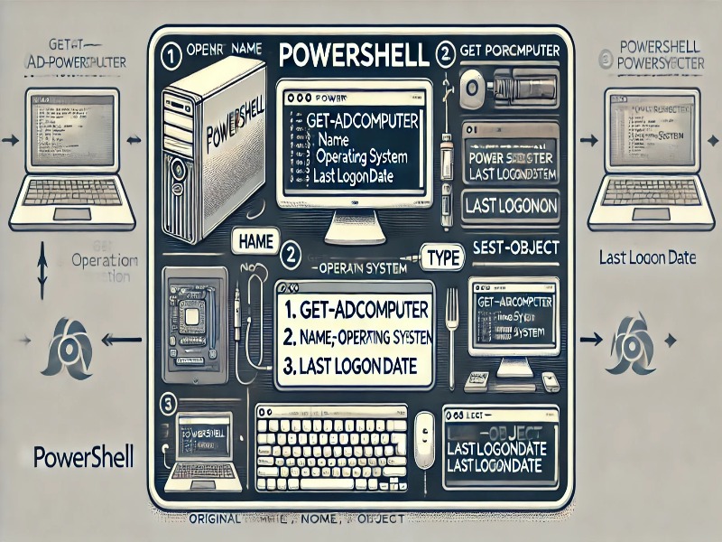 PowerShell Last Logon İle Bir Zaman Dilimine Kadar Logon Olmamış Bilgisayarları Bulma