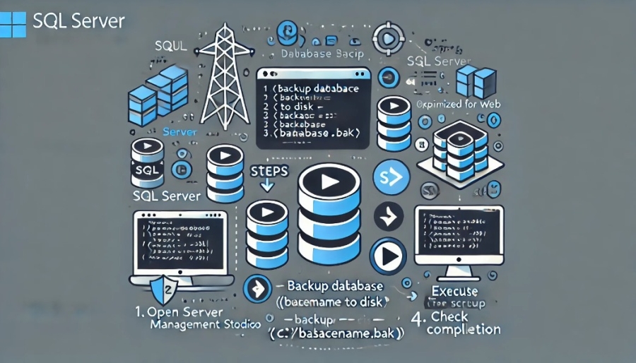 SQL Server 2014'te Script İle Database Backup İşlemi