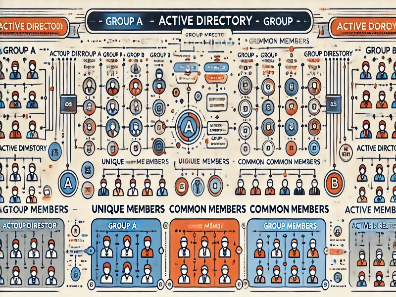 Active Directory Grup Üyeleri Nasıl Karşılaştırılır?