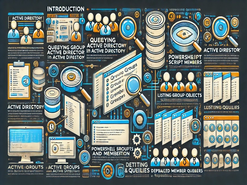 PowerShell Script İle Active Directory Group Sorgulama ve Group Üyelerini Listeleme