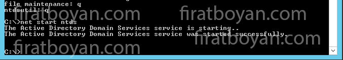 Active Directory kurulumu-firatboyan.com
