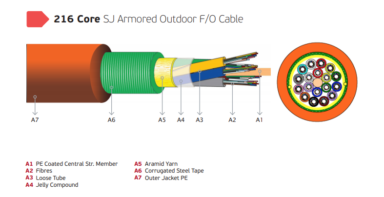 12 Core Fiber