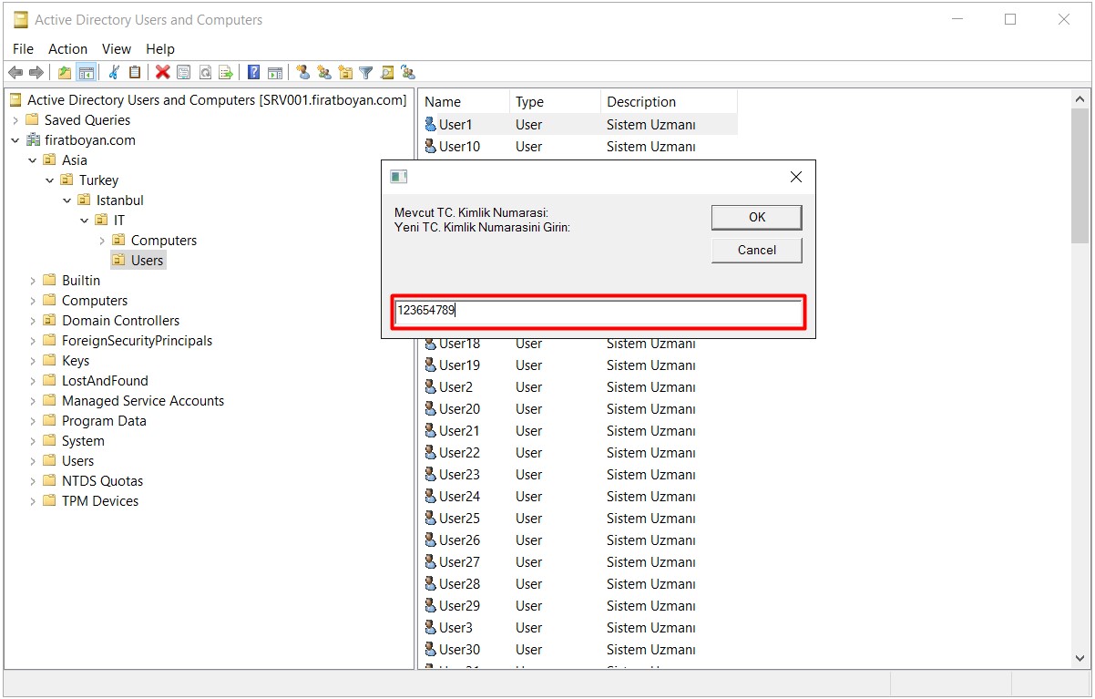 Active Directory Schema Attribute EKleme