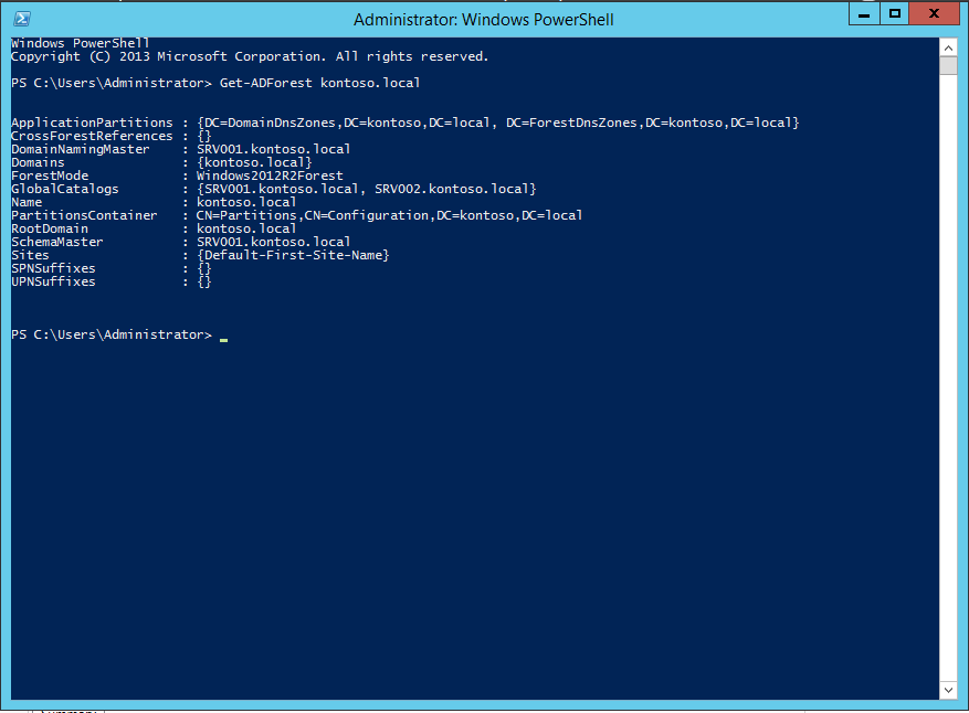 powershell active directory recycle bin aktifleştirme