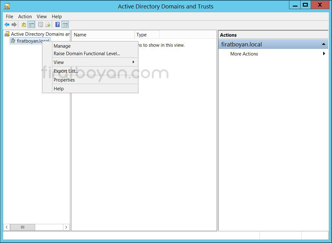 Active Directory Trust