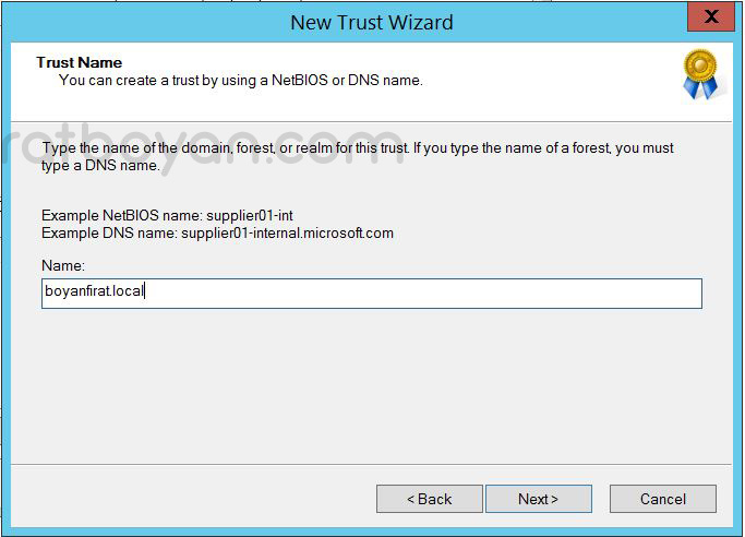 Active Directory Trust