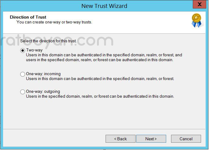 Active Directory Trust