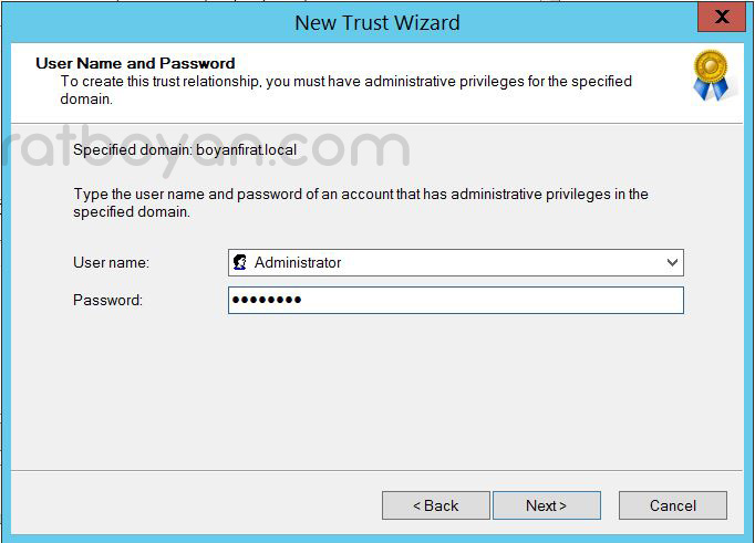 Active Directory Trust