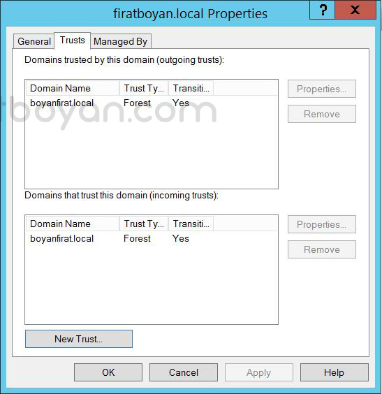 Active Directory Trust
