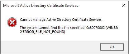 Active Directory Certification Authority Kurulum ve Yapılandırma