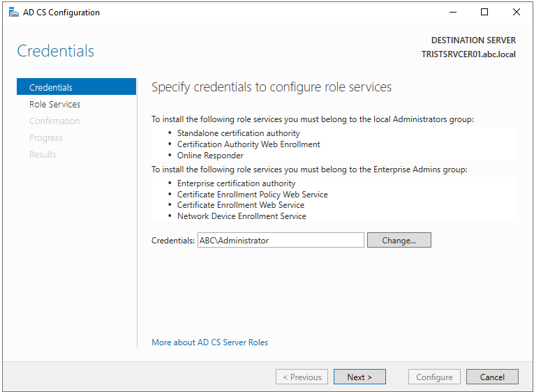 Active Directory Certification Authority Kurulum ve Yapılandırma