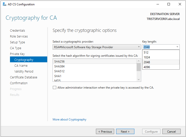 Active Directory Certification Authority Kurulum ve Yapılandırma
