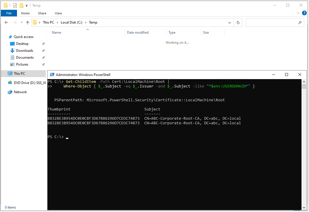 Active Directory Certification Authority Kurulum ve Yapılandırma