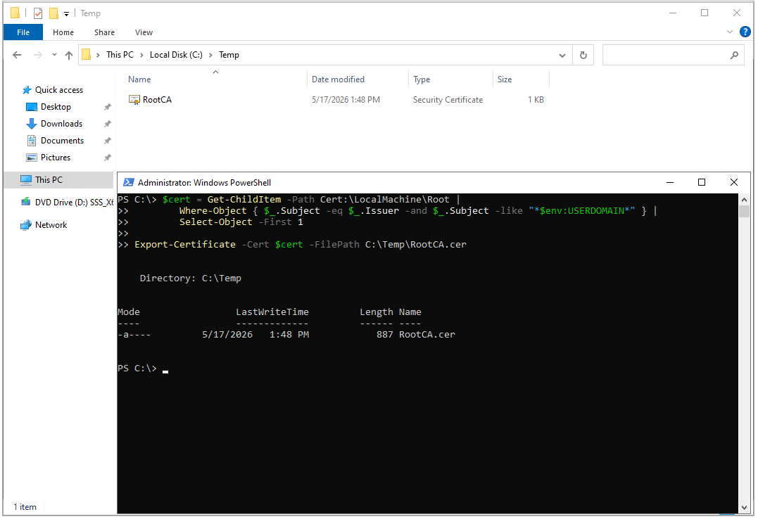 Active Directory Certification Authority Kurulum ve Yapılandırma