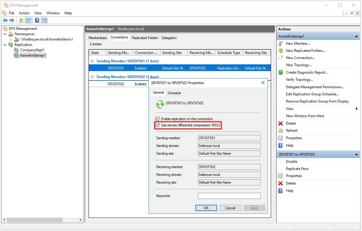 RDC-Remote Differential Compression