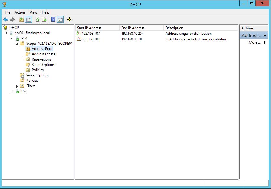DHCP Server Split Scope