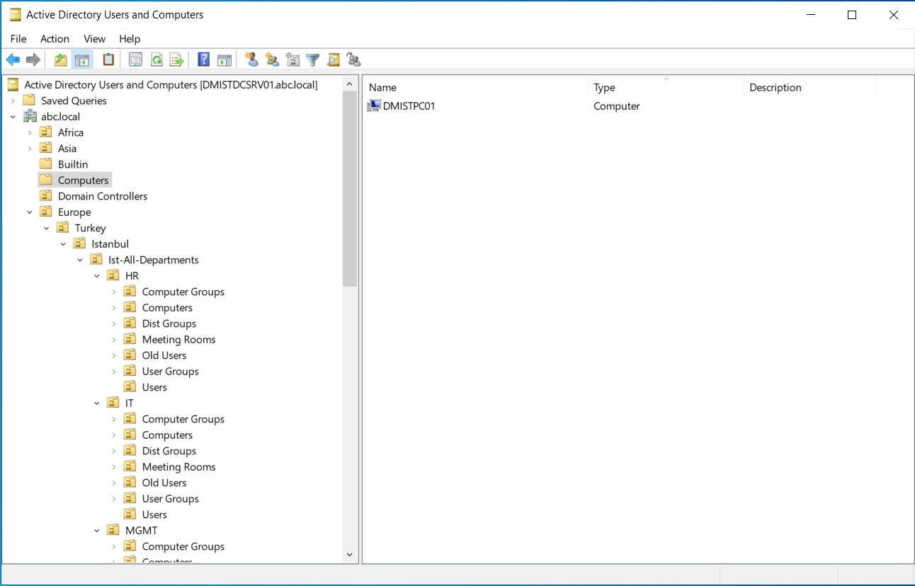 Active Directory Domain Join
