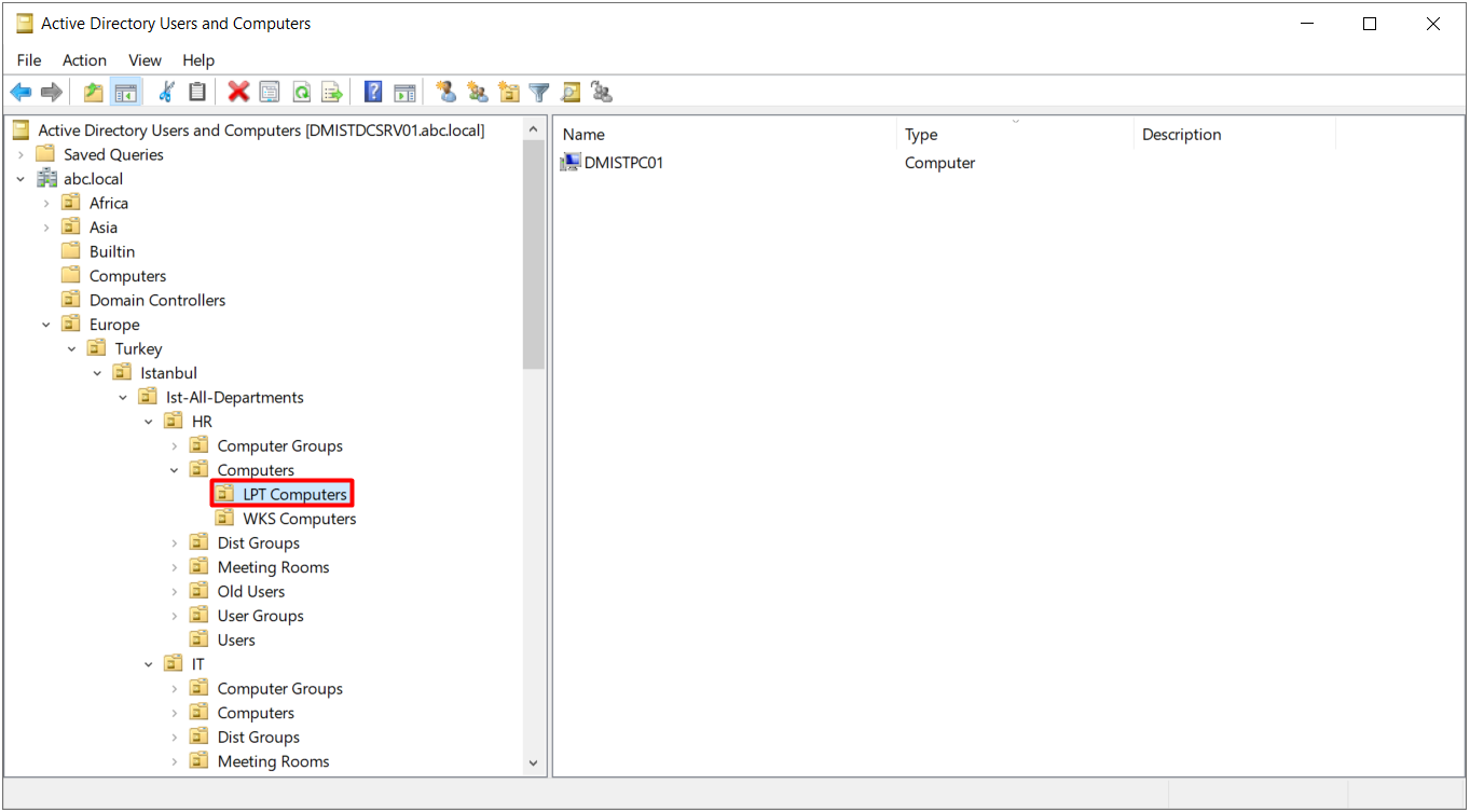 Active Directory Domain Join