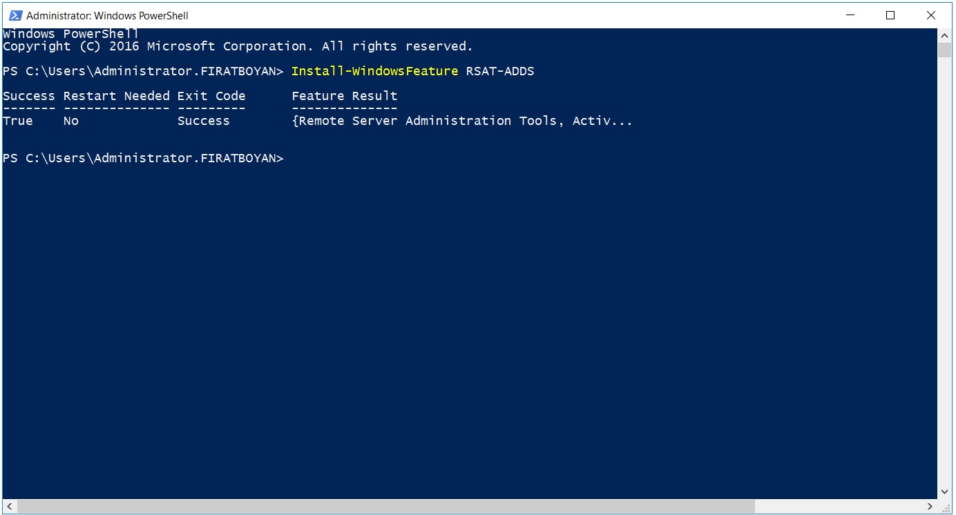 exchange server 2019 kurulumu