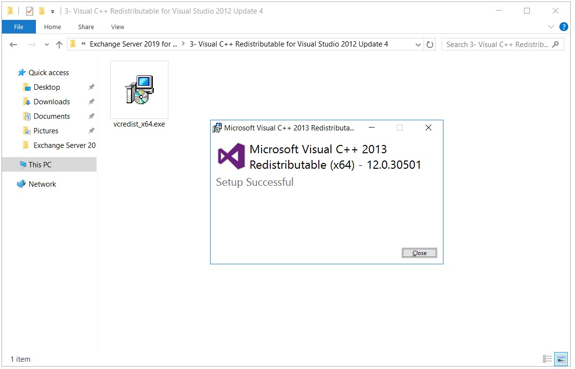exchange server 2019 kurulumu