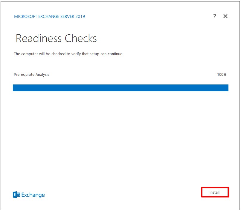 exchange server 2019 kurulumu