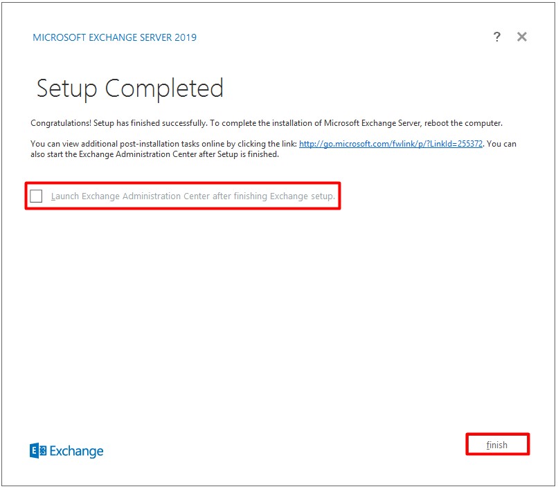 exchange server 2019 kurulumu