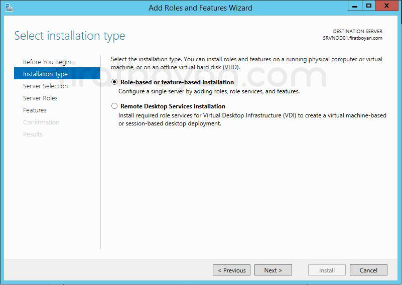 Windows Server 2012 Hyper-V Failover Cluster Kurulumu