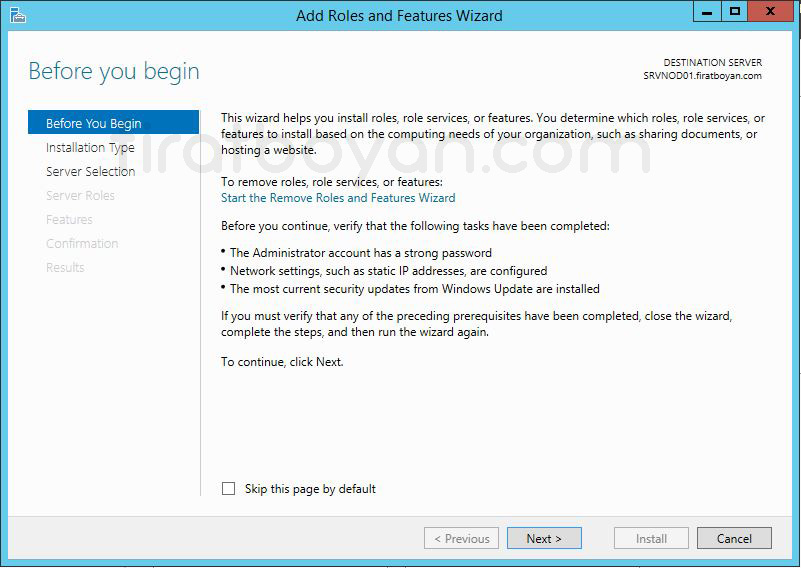 Windows Server 2012 Hyper-V Failover Cluster Kurulumu