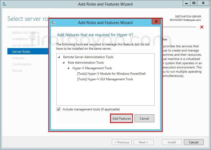 Windows Server 2012 Hyper-V Failover Cluster Kurulumu