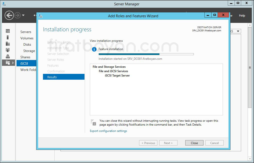 Windows Server 2012 Hyper-V Failover Cluster Kurulumu