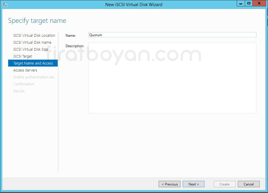 Windows Server 2012 Hyper-V Failover Cluster Kurulumu